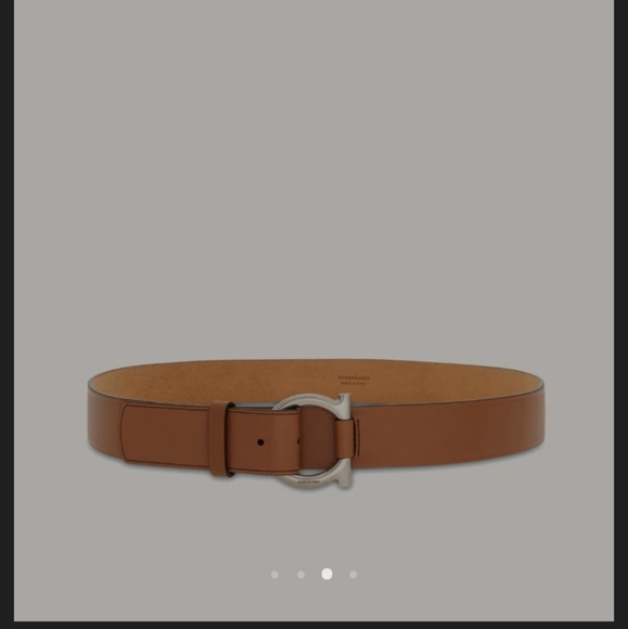 Ferragamo Fixed Gancini Belt - Picture 3 of 3
